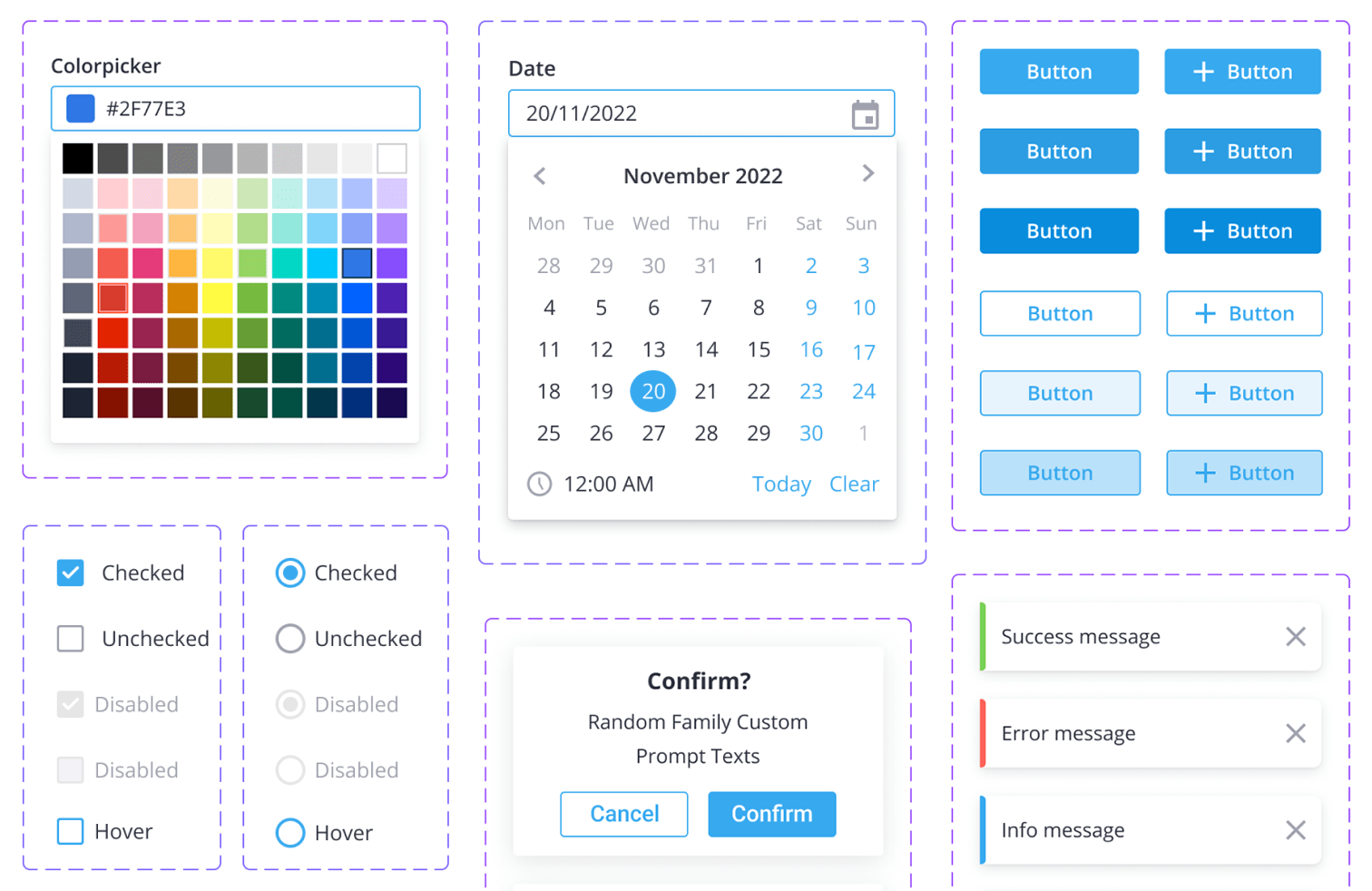 svar core widgets